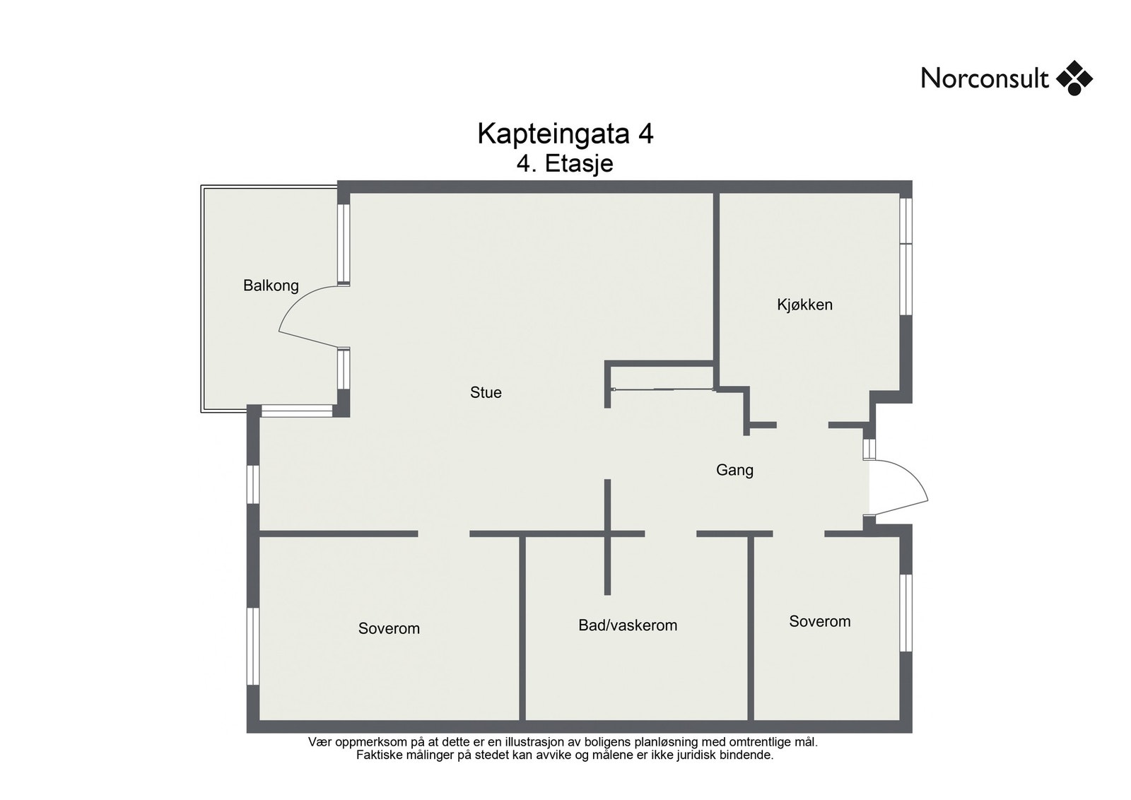 Planskisse Galleribilde