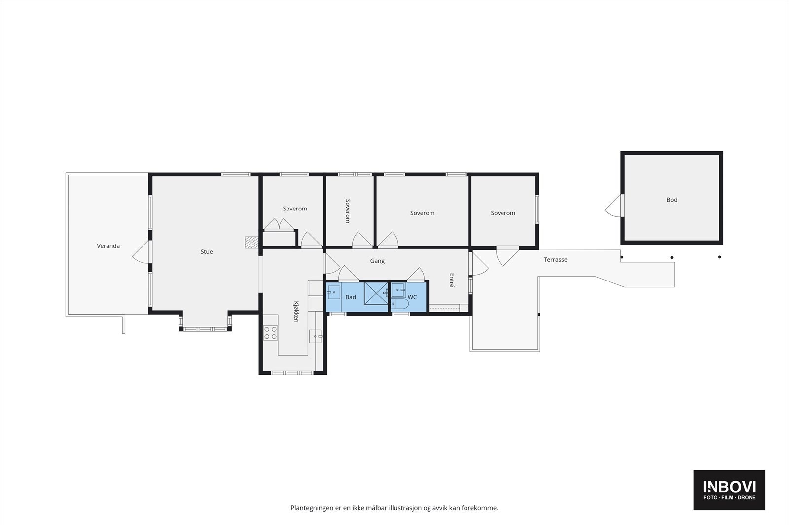 Plantegning Galleribilde