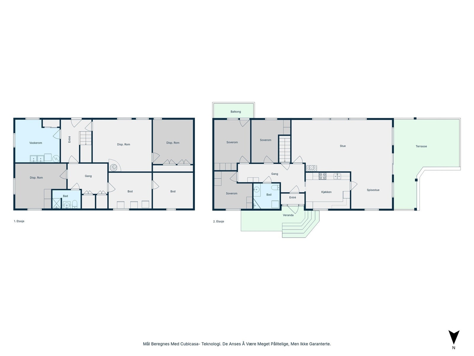 Plantegning boligen Galleribilde