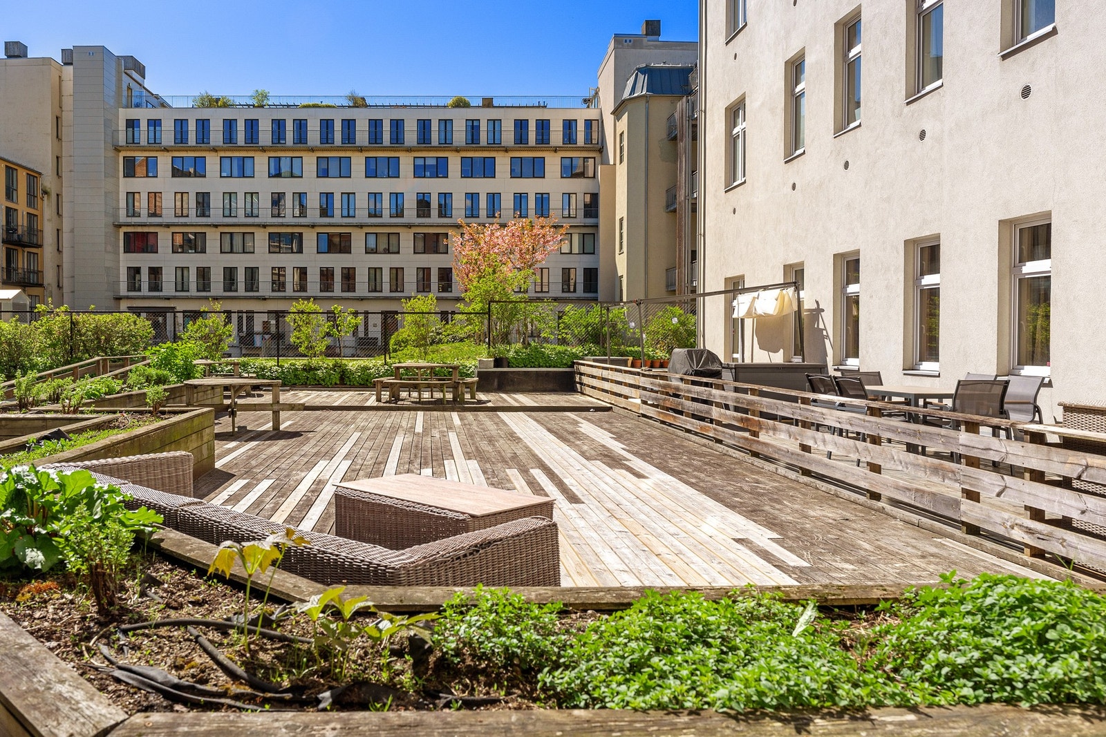 Sameiets pent opparbeidede fellesarealer (2. etg). Galleribilde
