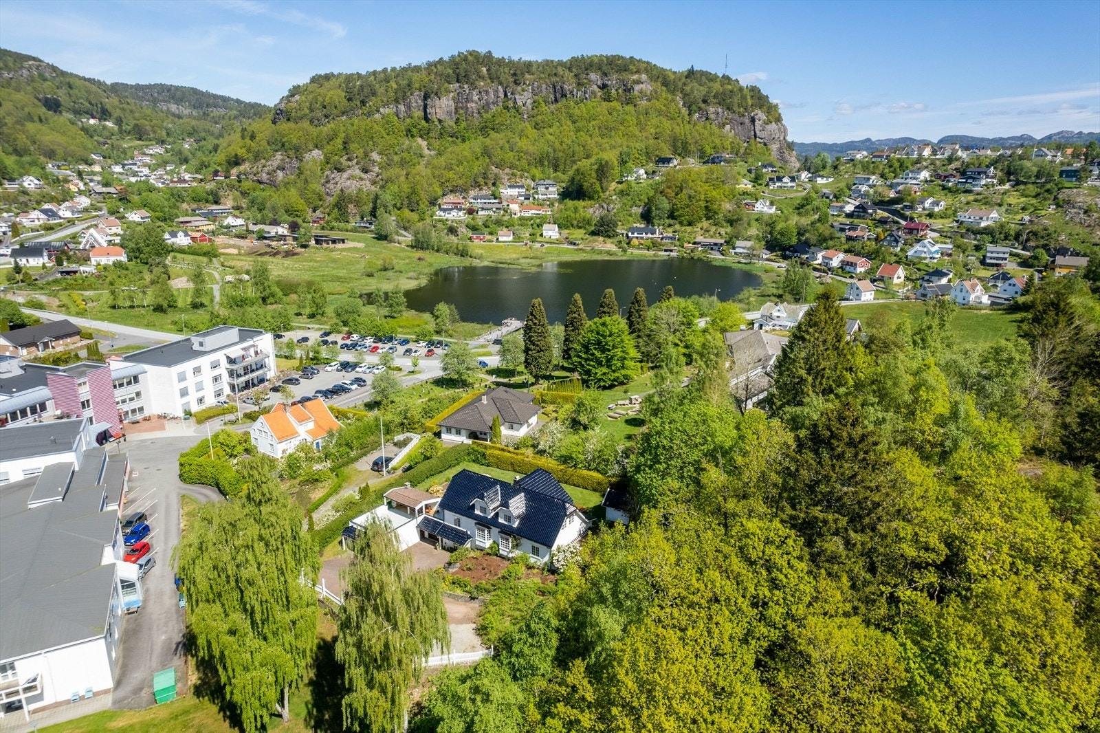 Her har du nærhet til tur- og rekreasjonsmuligheter. Galleribilde