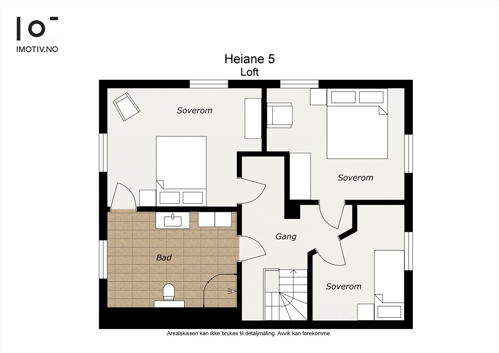 - Plantegning loft - Galleribilde