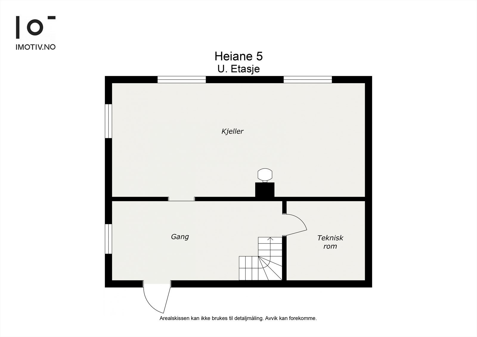 - Plantegning kjeller - Galleribilde