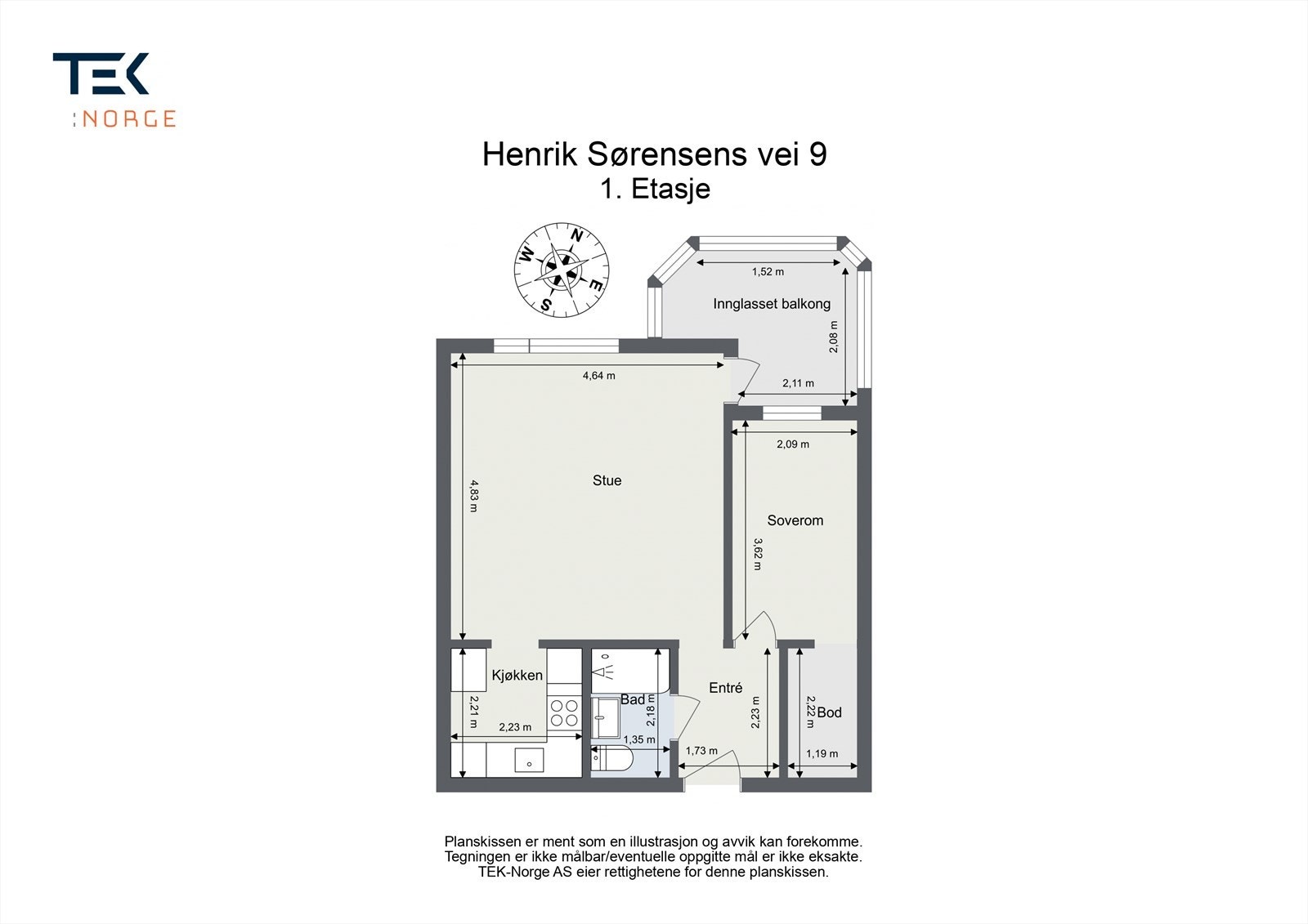 Plantegning. Galleribilde