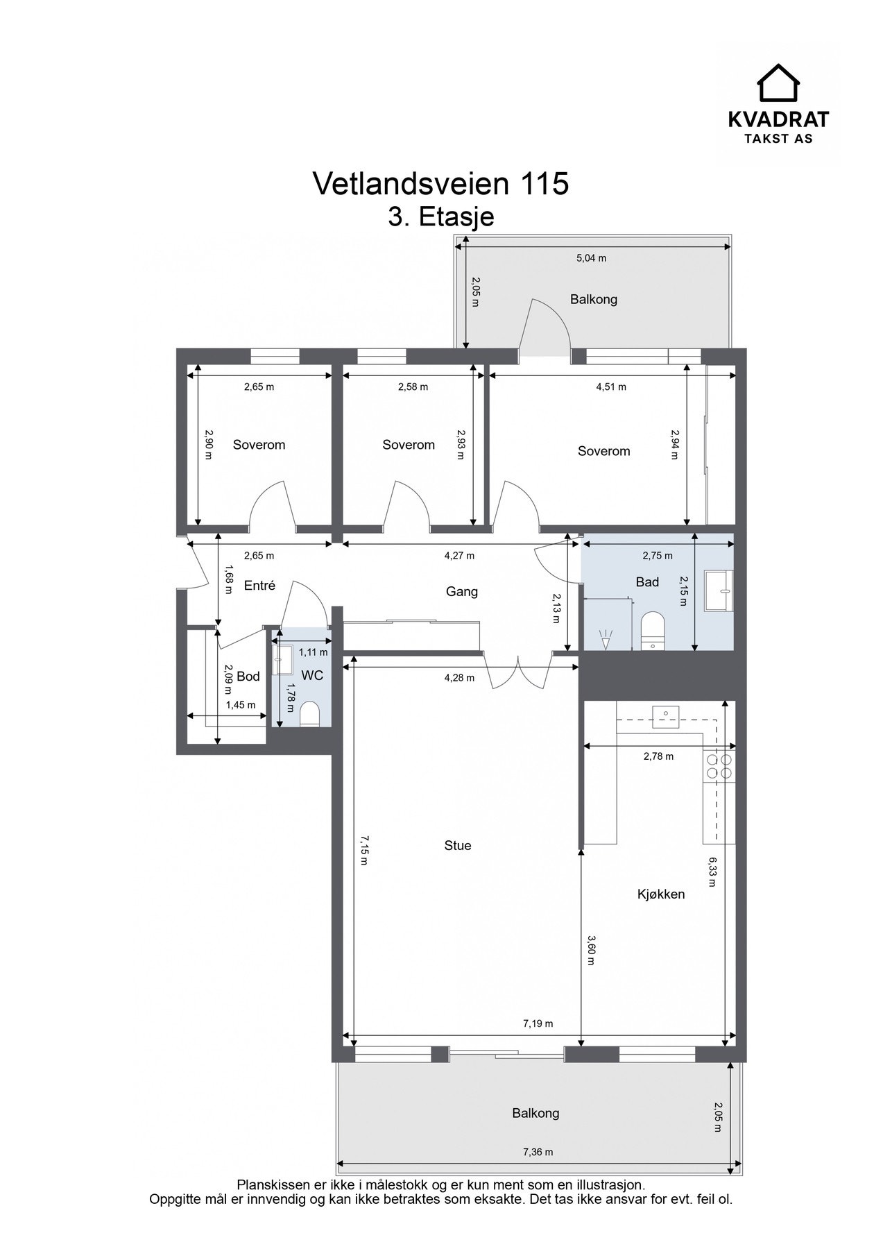 Planskisse. Galleribilde