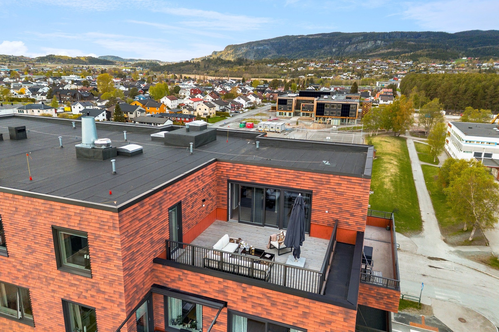 Sydvendt terrasse Galleribilde