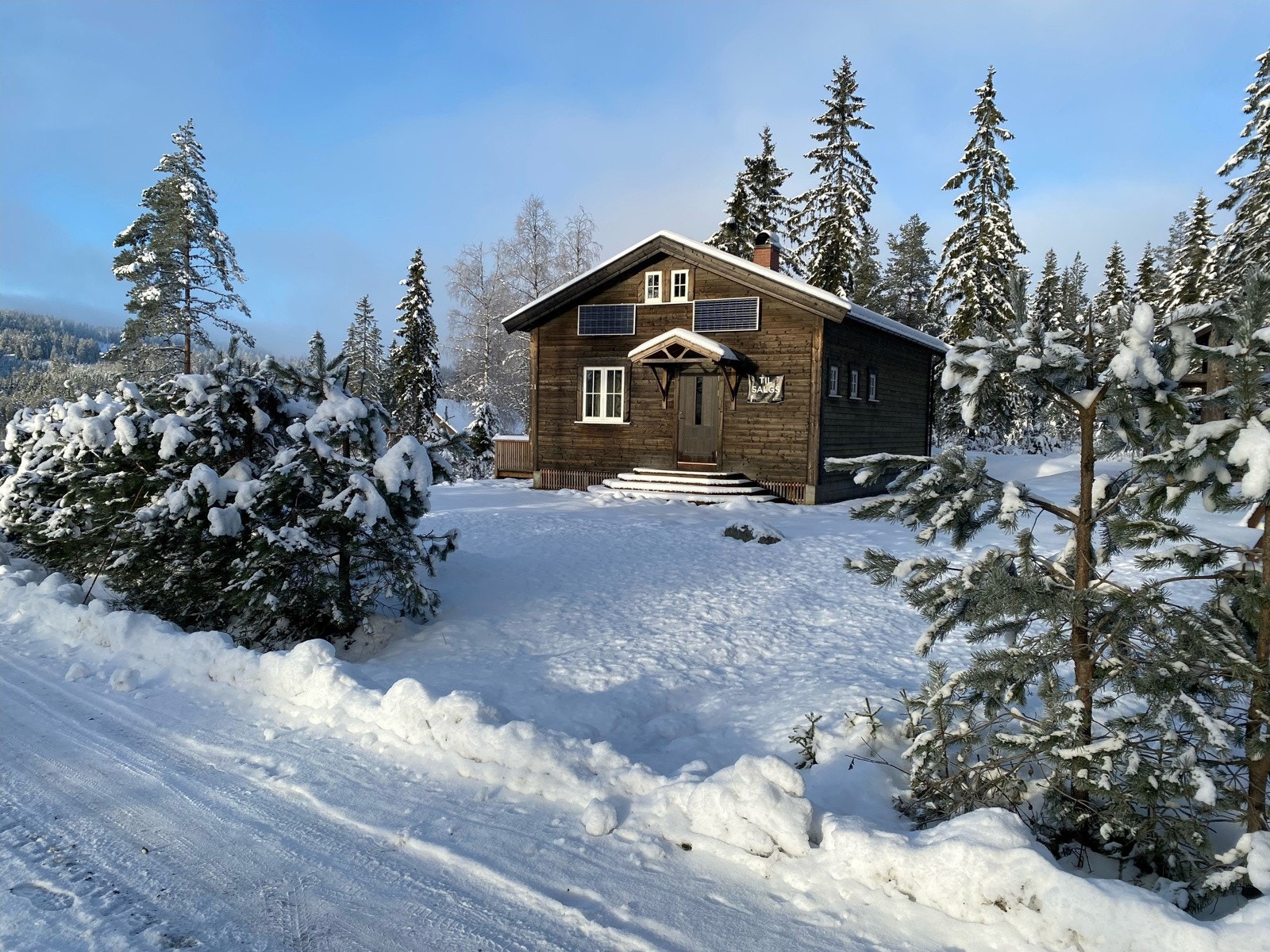 Vinterbilder er selgers private bilder fra November 2023. Galleribilde