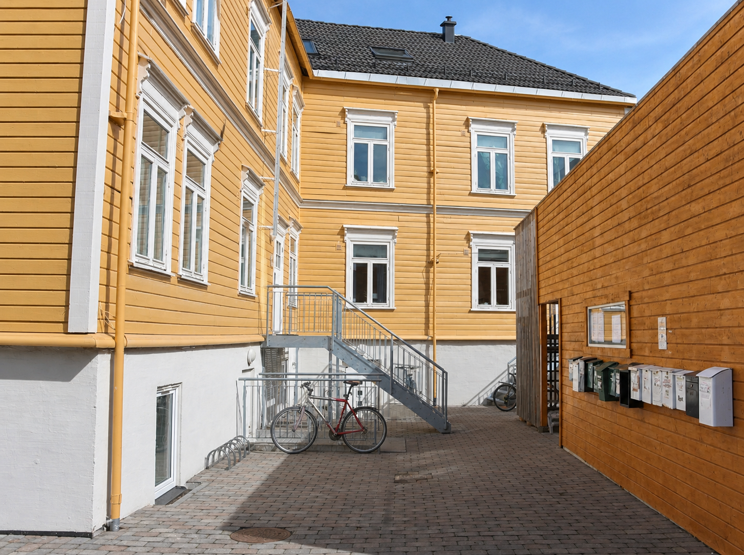Det er soneparkering i området. Galleribilde