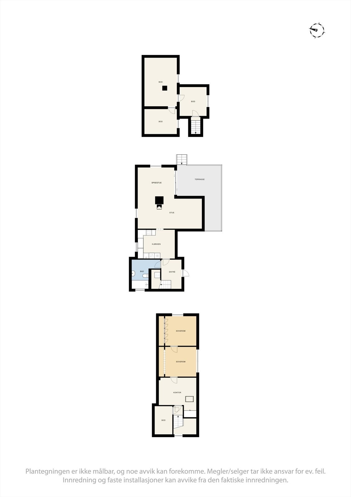 Plantegning - Enebolig Galleribilde