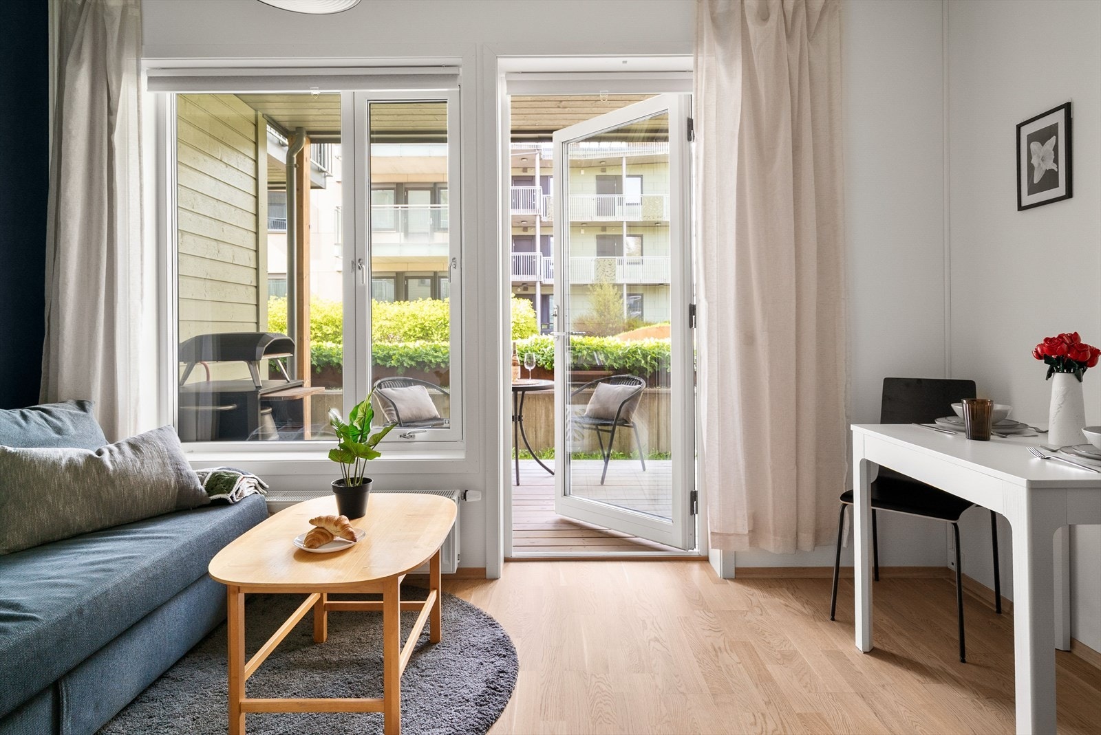 En moderne og nyere 2-roms selveierleilighet fra 2020. Galleribilde