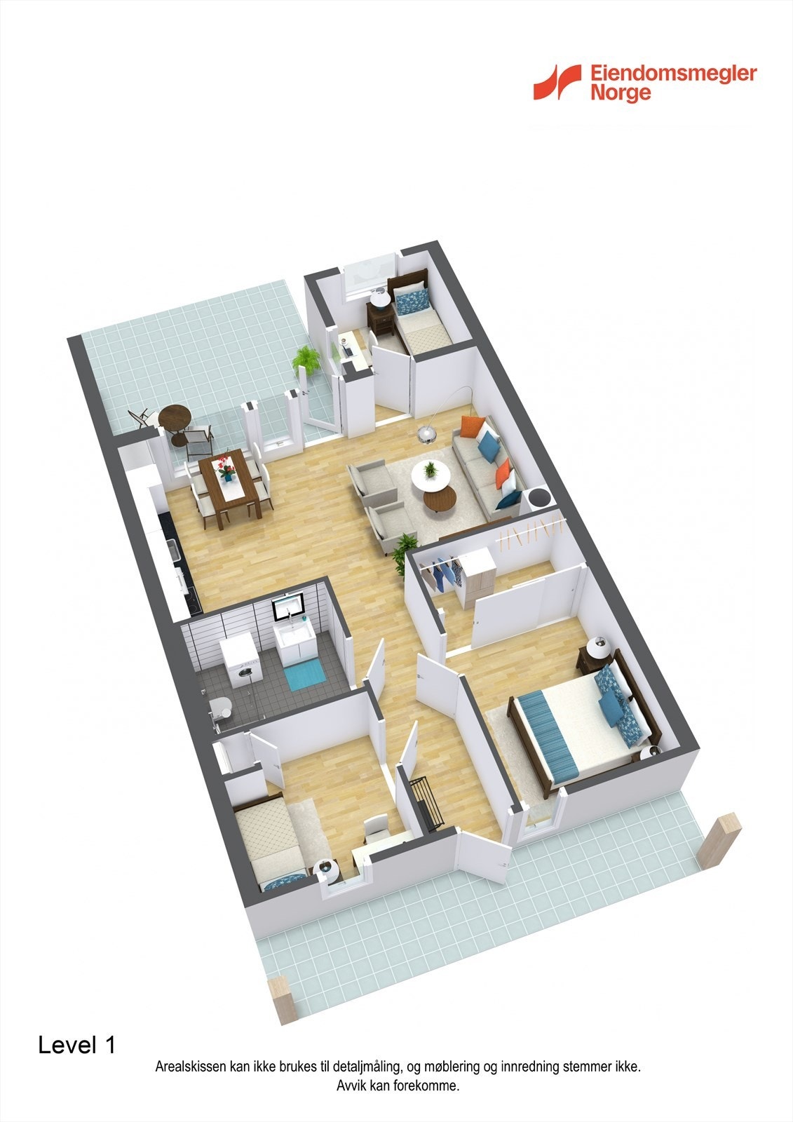 Planteikning 3D Galleribilde