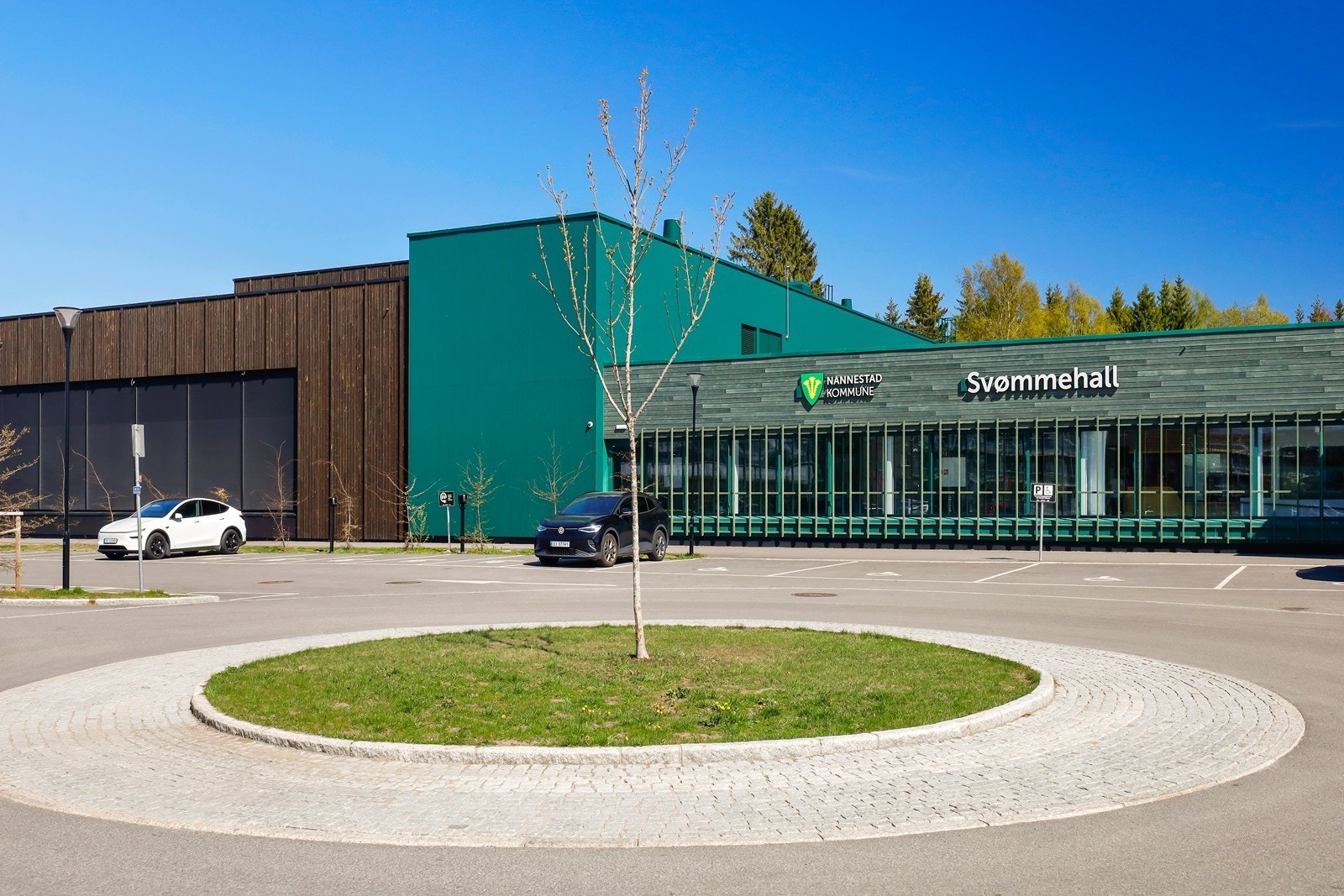 Nannestad svømmehall er en del av det brede aktivitetstilbudet i nærområdet. Galleribilde