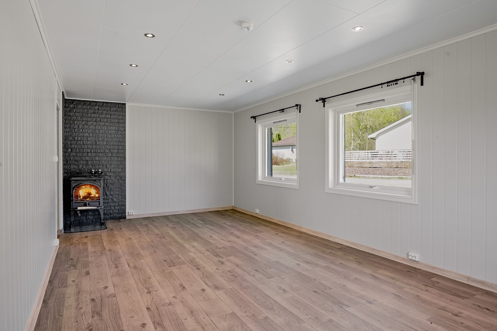 Vedovnen sørger for en lun og god varme på kalde dager. Galleribilde