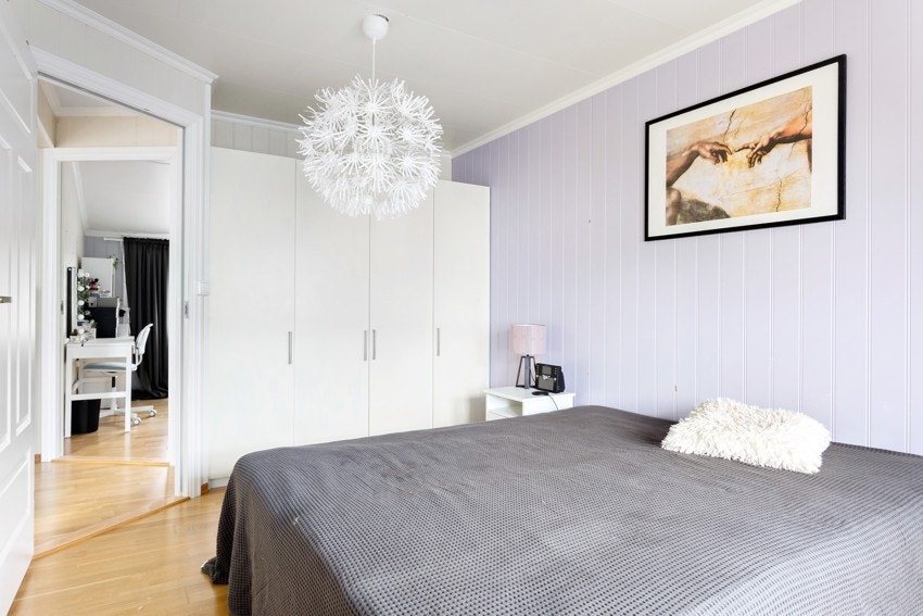 Rommet har god plass til garderobeløsning. Galleribilde