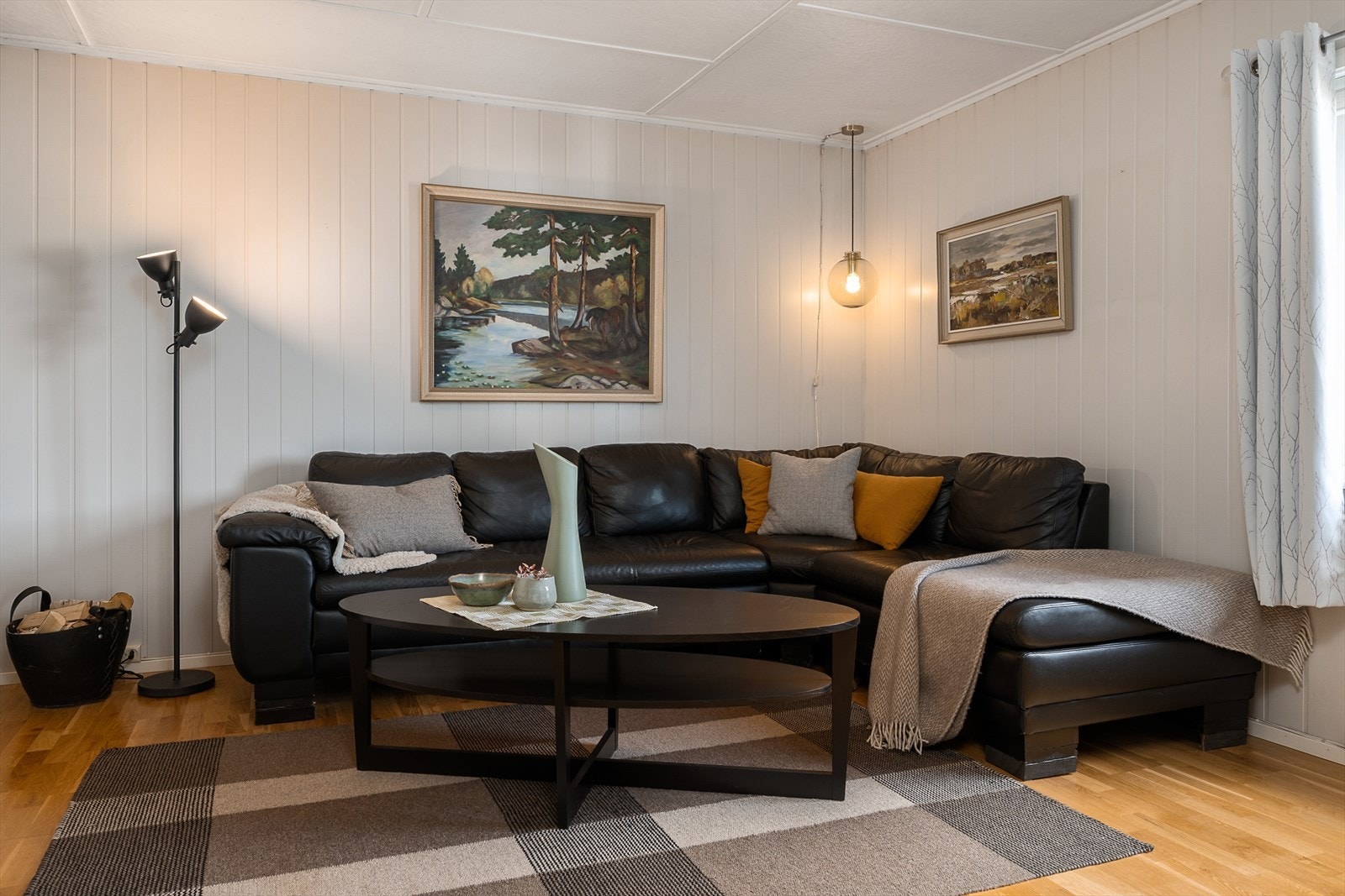 TV-stuen er et lunt og koselig rom. Galleribilde