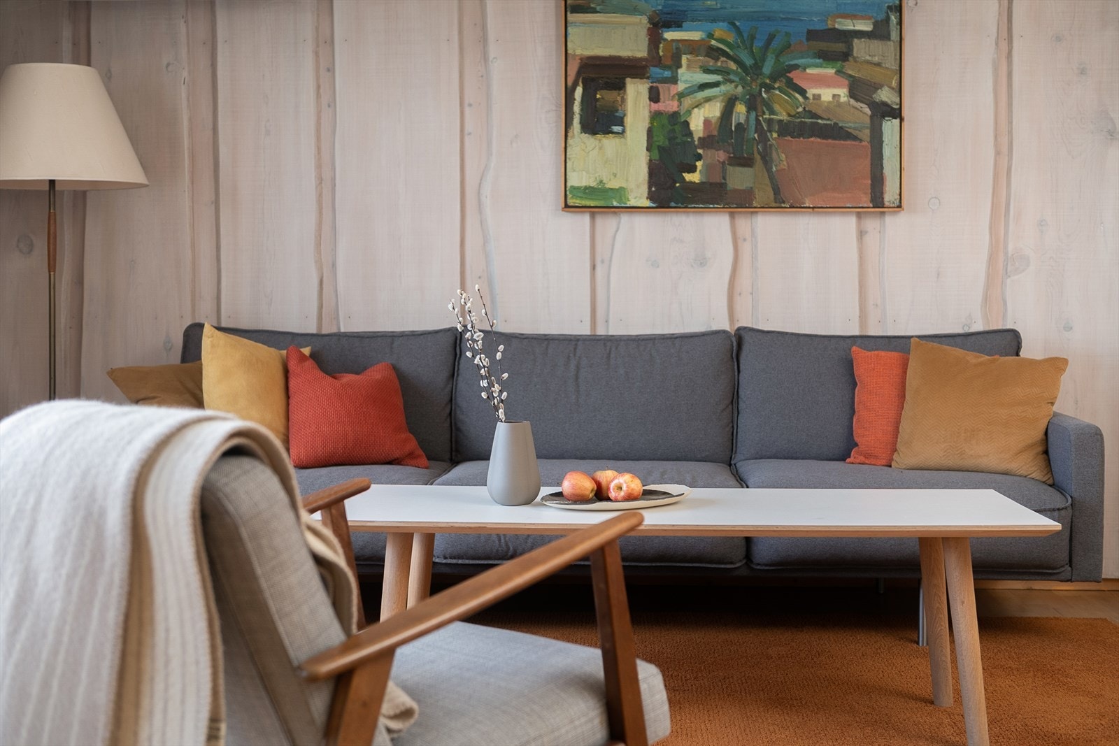 God plass for romslig sofagruppe. Galleribilde