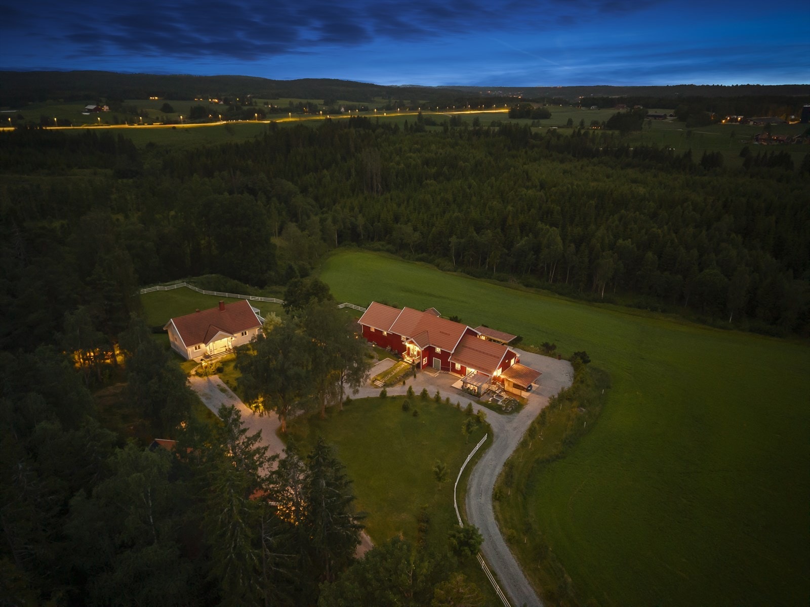 Dronefoto Galleribilde