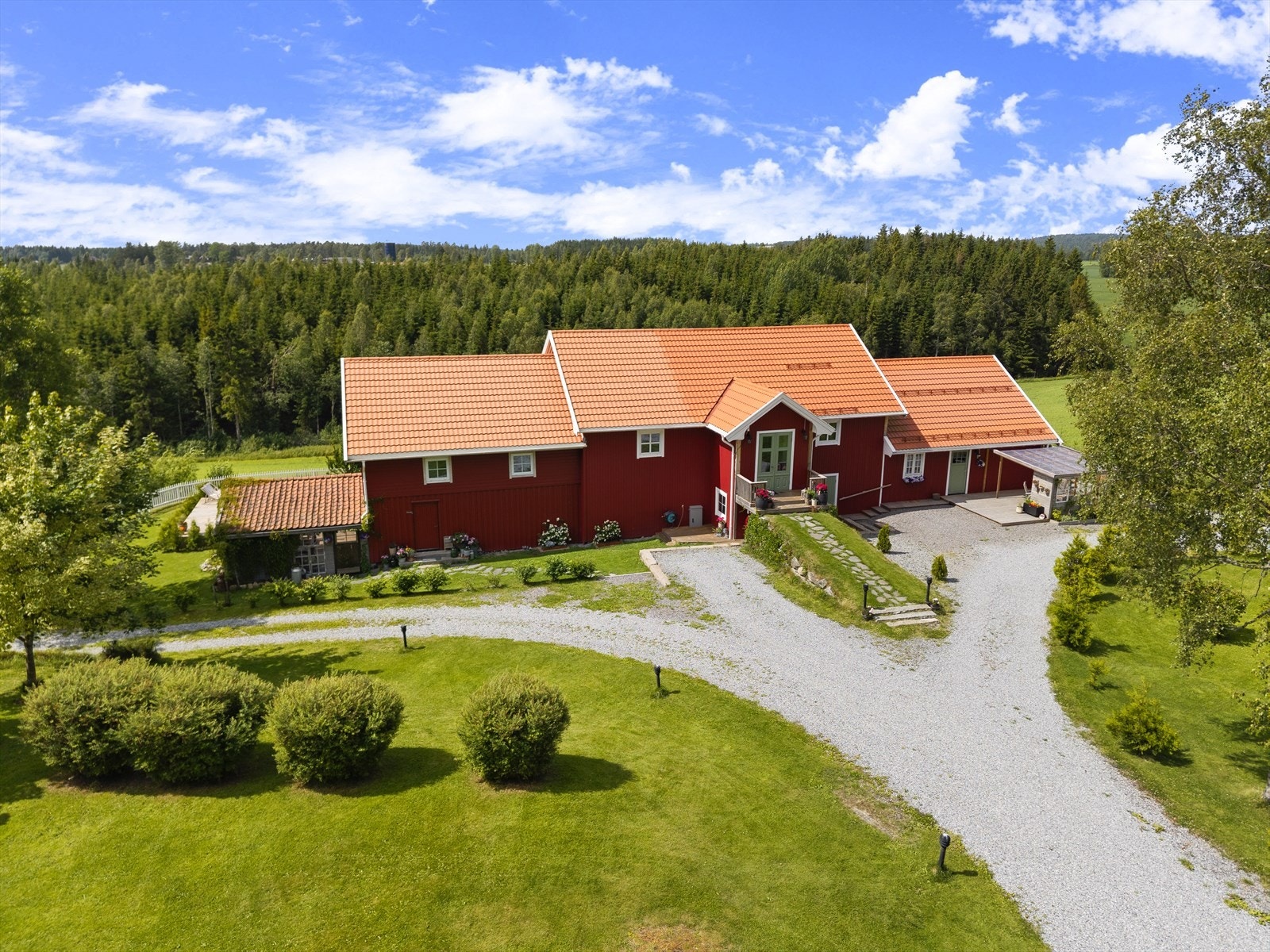 Dronefoto Galleribilde