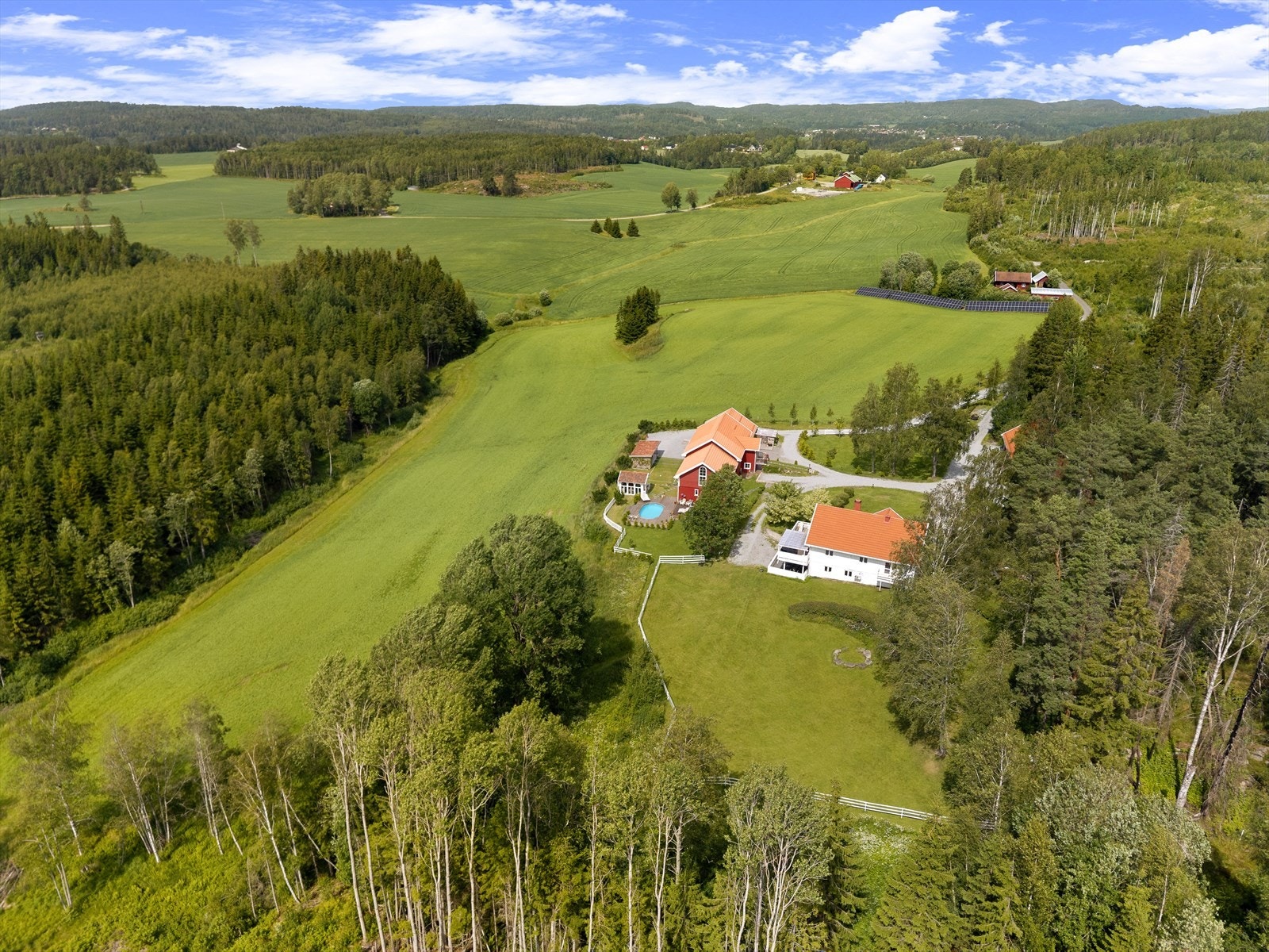 Dronefoto Galleribilde