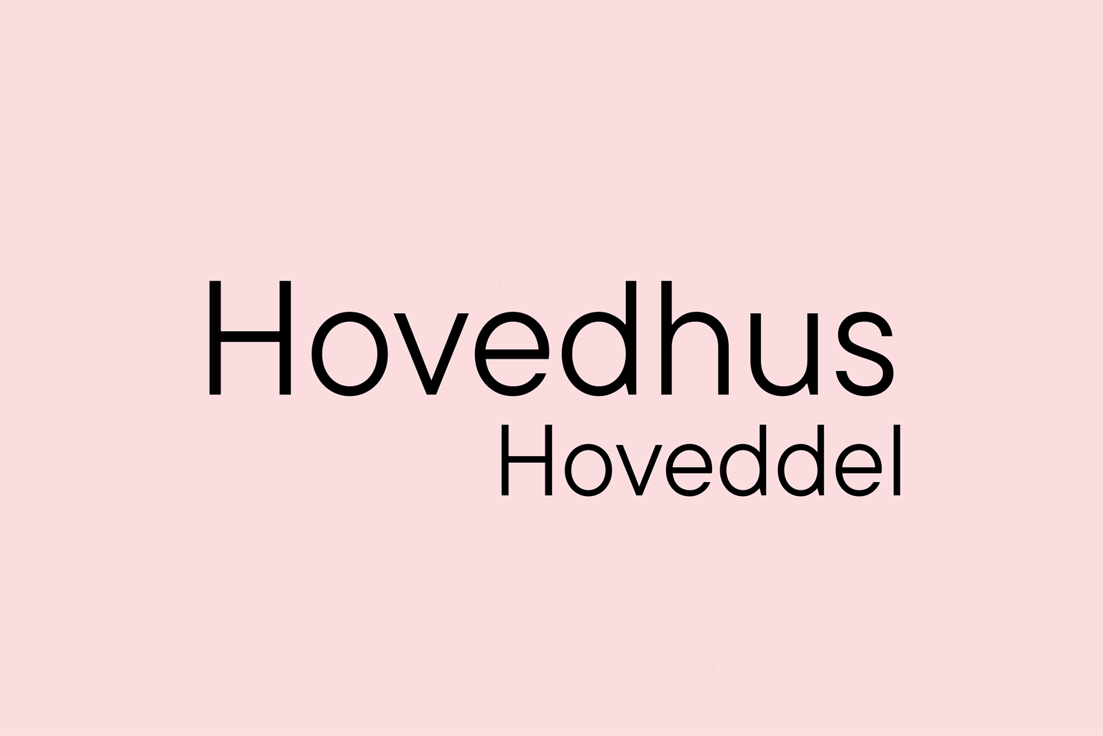 Hovedhus Hoveddel Galleribilde