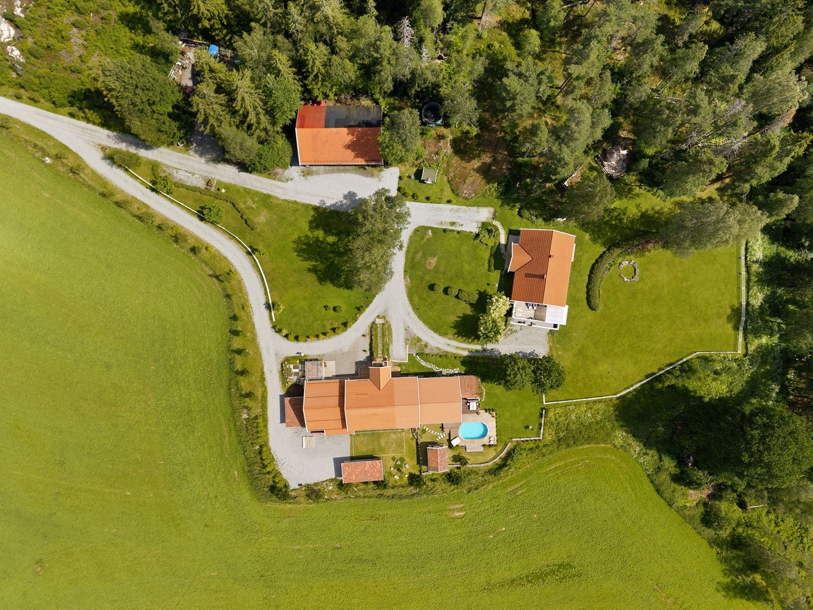 Dronefoto Galleribilde