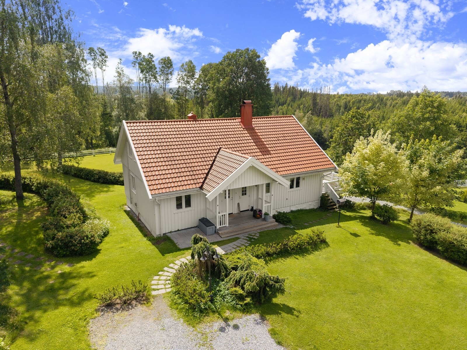 Dronefoto Galleribilde