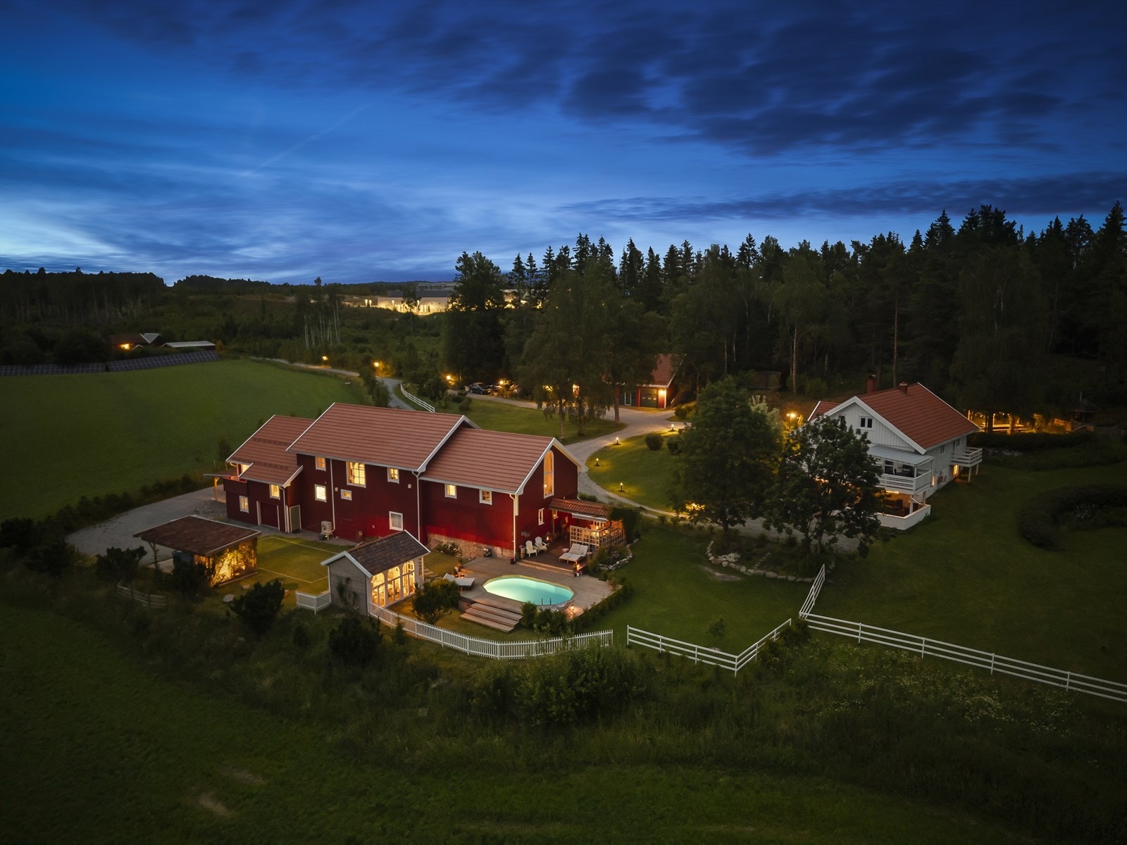 Dronefoto Galleribilde