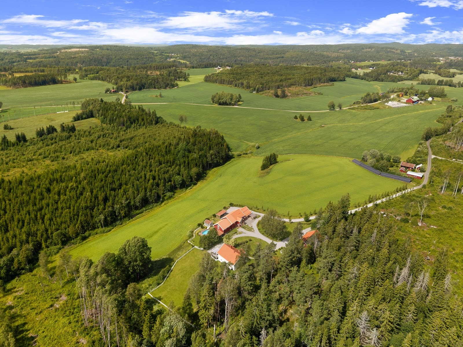Dronefoto Galleribilde