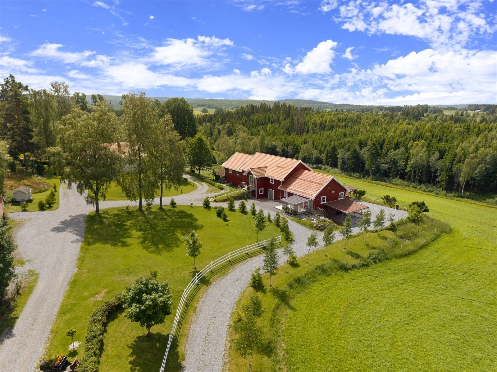 Dronefoto Galleribilde