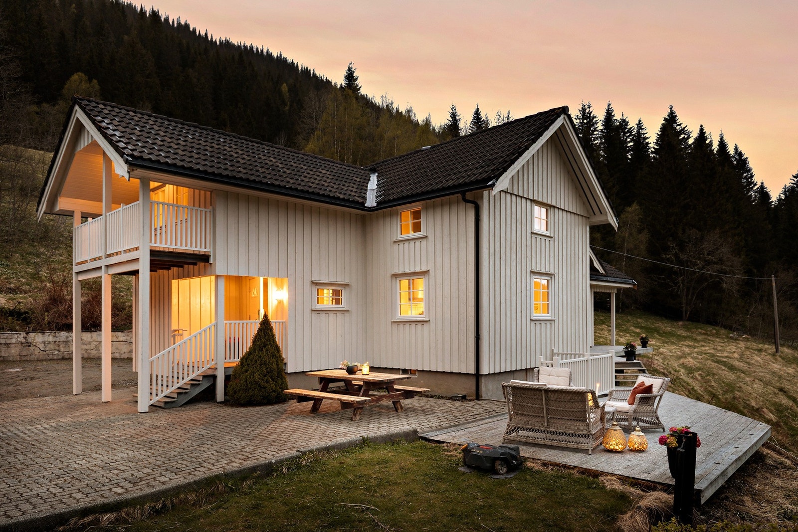 Flott fasade Galleribilde
