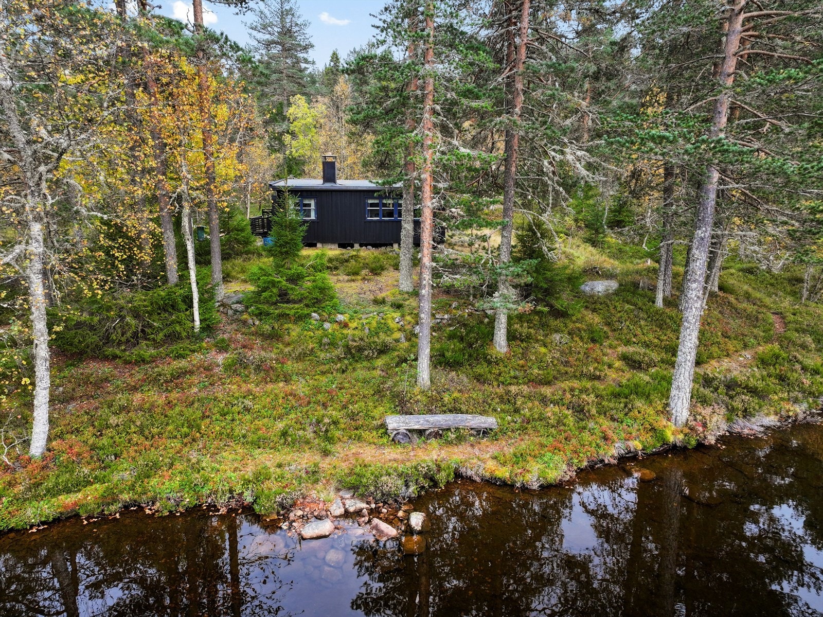 Lunt innerst i Vesle Øyvann Galleribilde