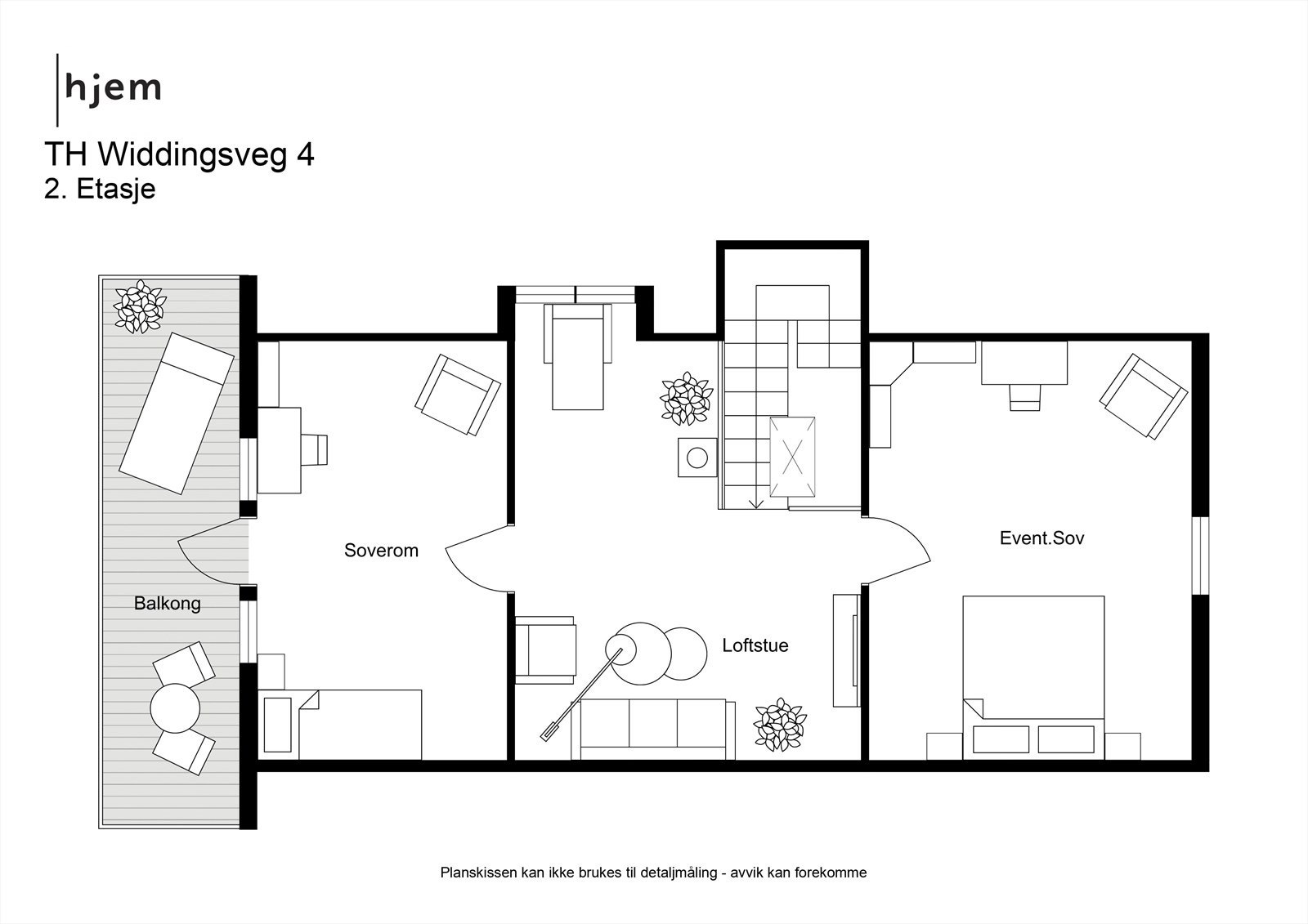 Plantegning- 2. Etasje Galleribilde