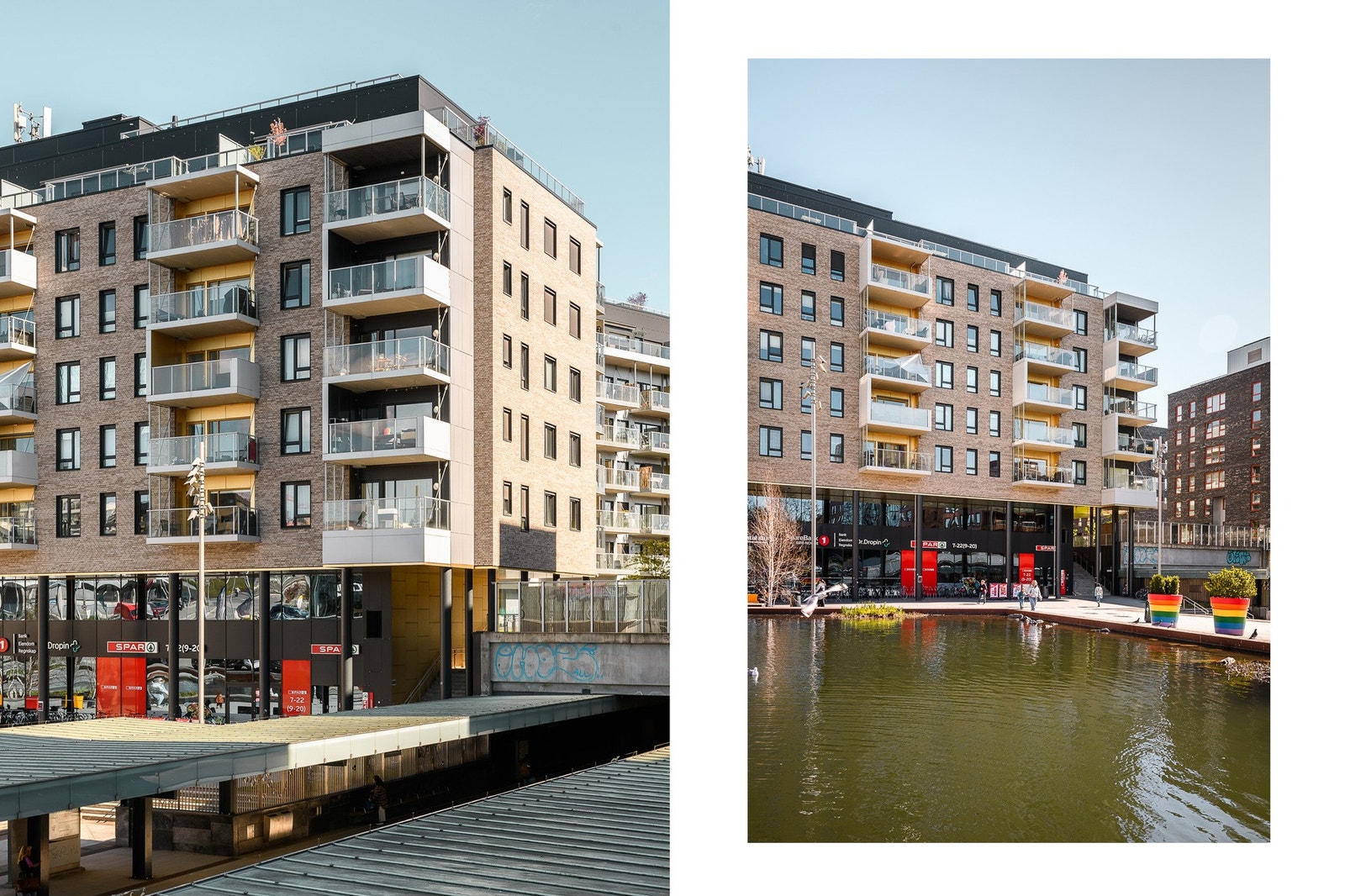 Kort vei til både butikker og bakeri. Galleribilde