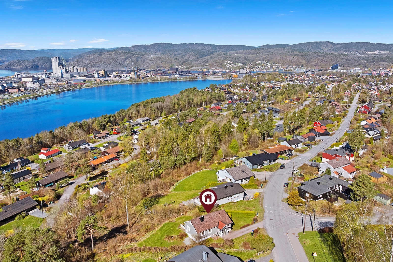 Dronefoto Galleribilde