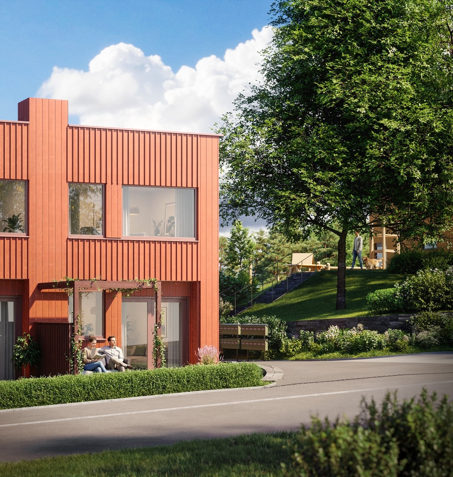 Velkommen til Via Vestby - bolig C3! (Illustrasjonen viser nabohuset) Galleribilde