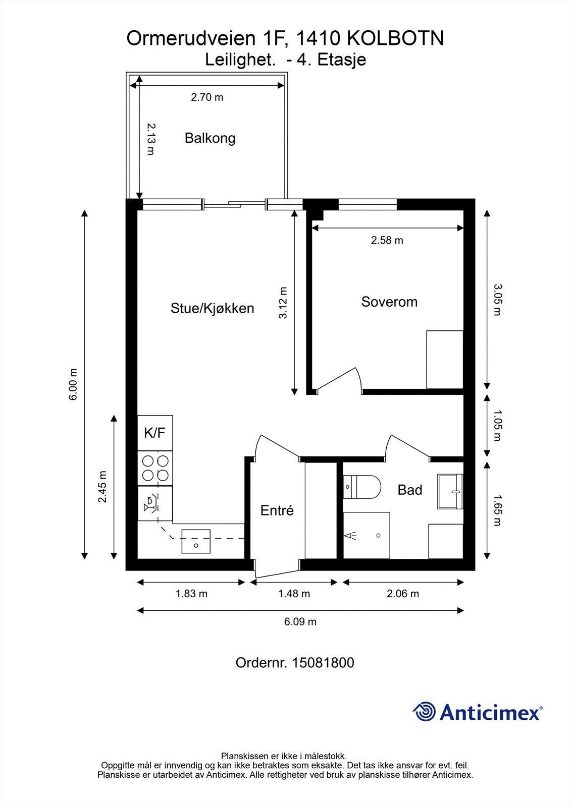 Plantegning 4. Etasje Galleribilde