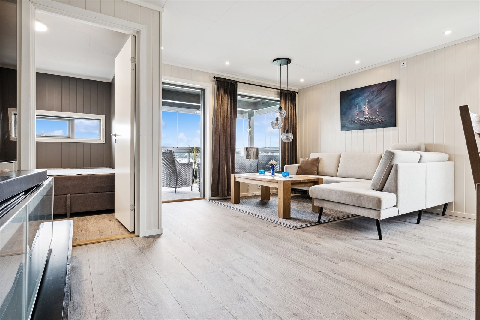 Stue. Vannbåren varme Galleribilde