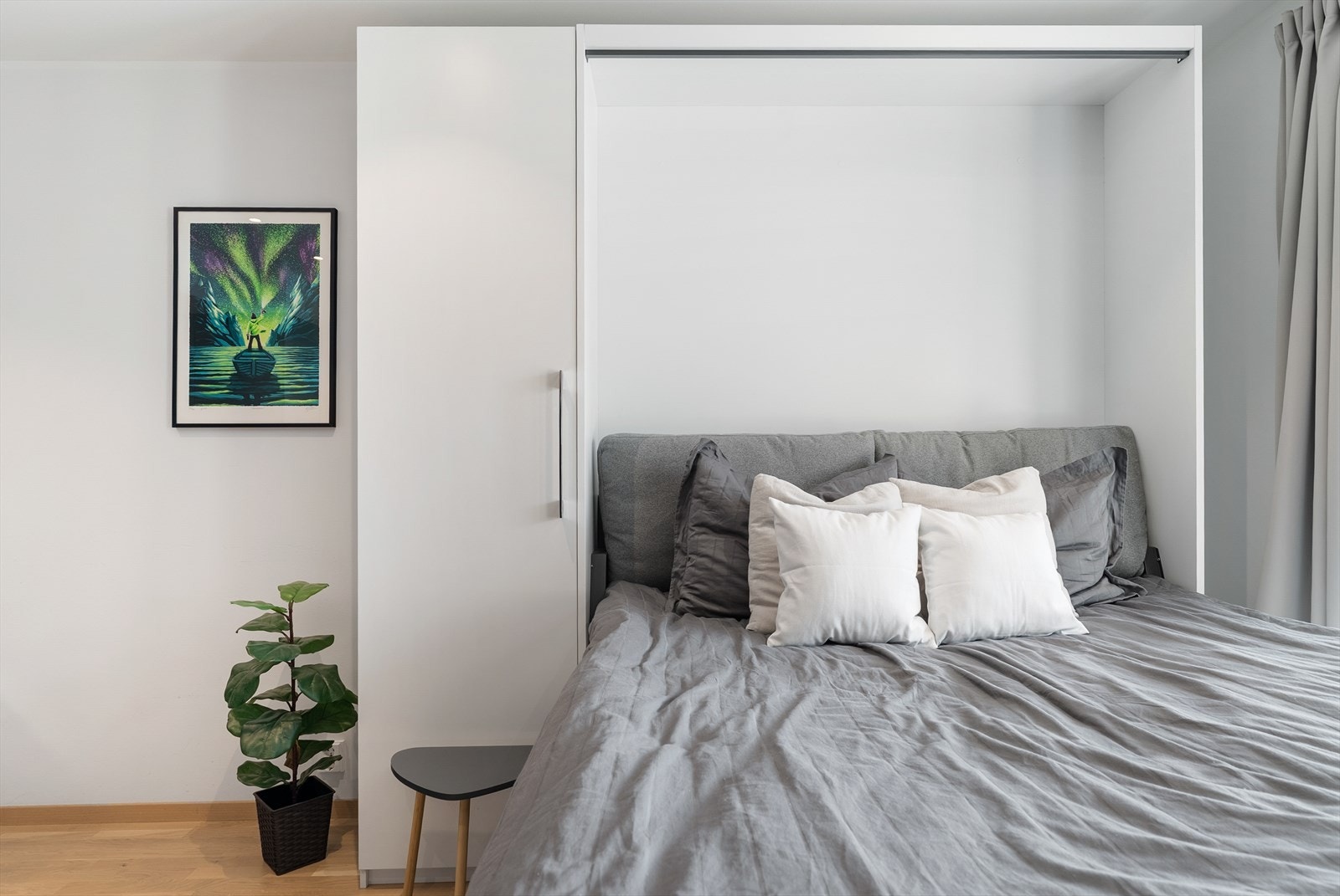 Boligen har balansert ventilasjon med varmegjenvinning. Galleribilde