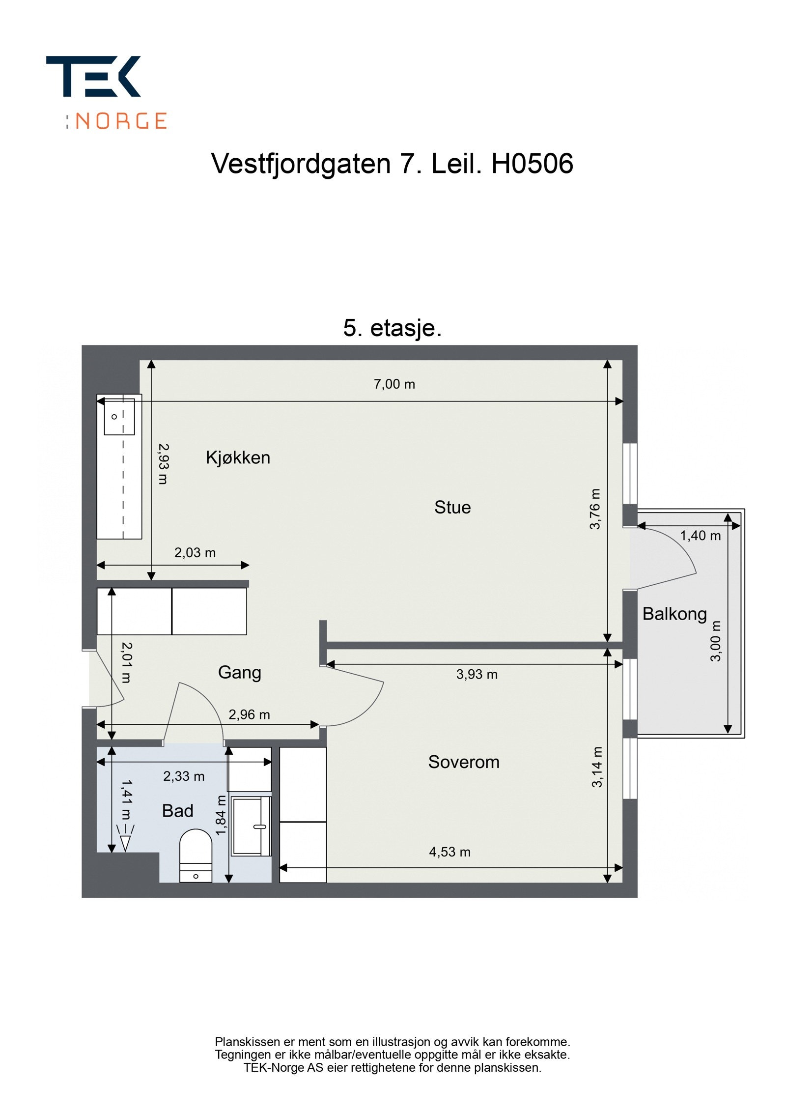Plantegning. Galleribilde