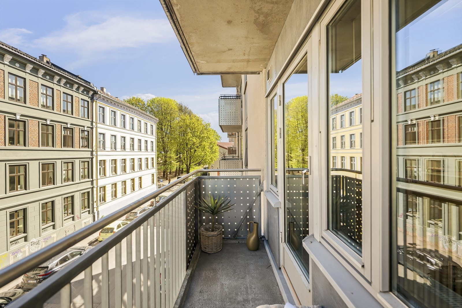 God plass til utemeblement og det perfekte stedet å nye morgenkaffen! Galleribilde