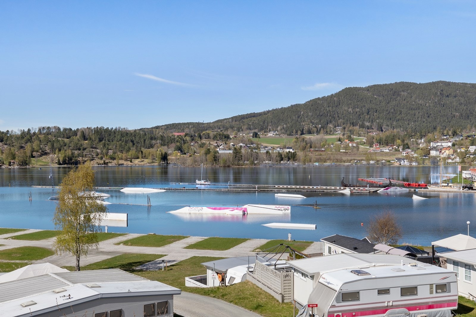Kabelparken på Norsjø ferieland Galleribilde