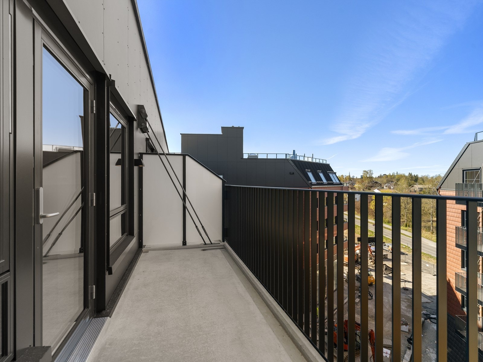 Vestvendt balkong Galleribilde