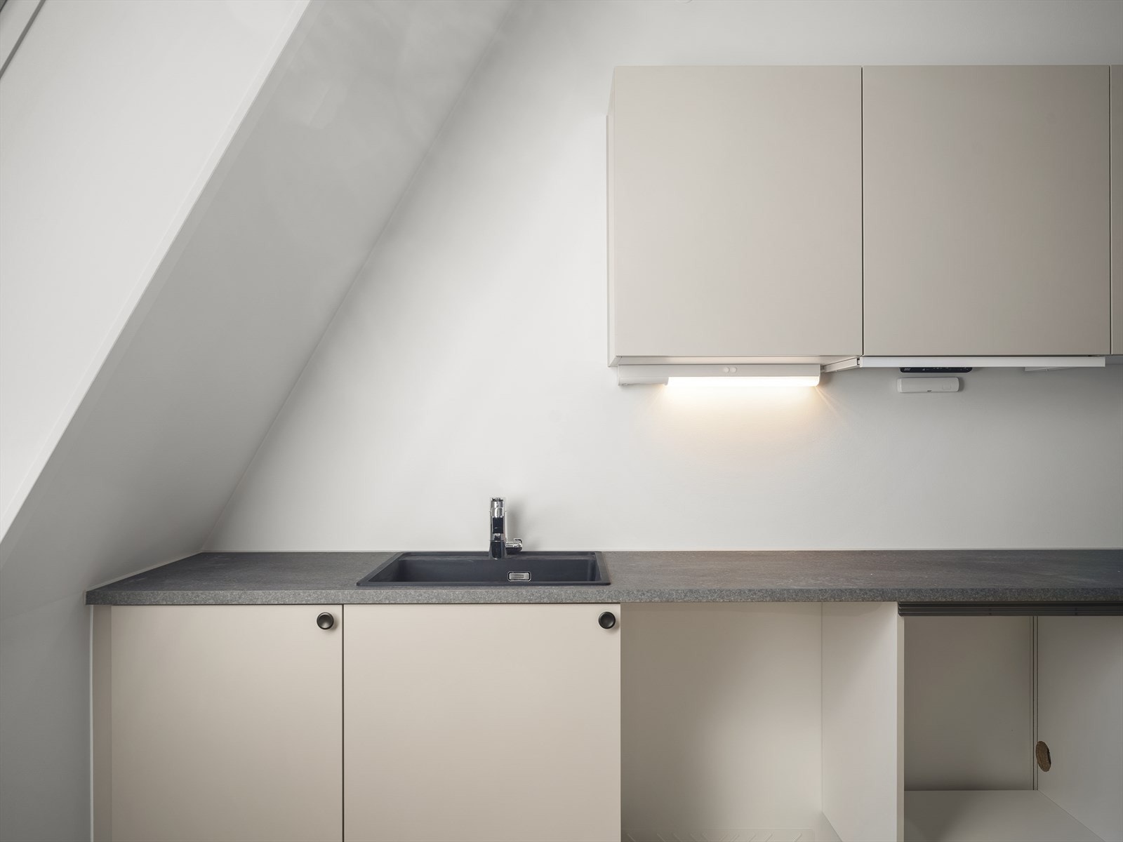 Oppgradert kjøkken fra HTH (modellen Focus Beige) Galleribilde