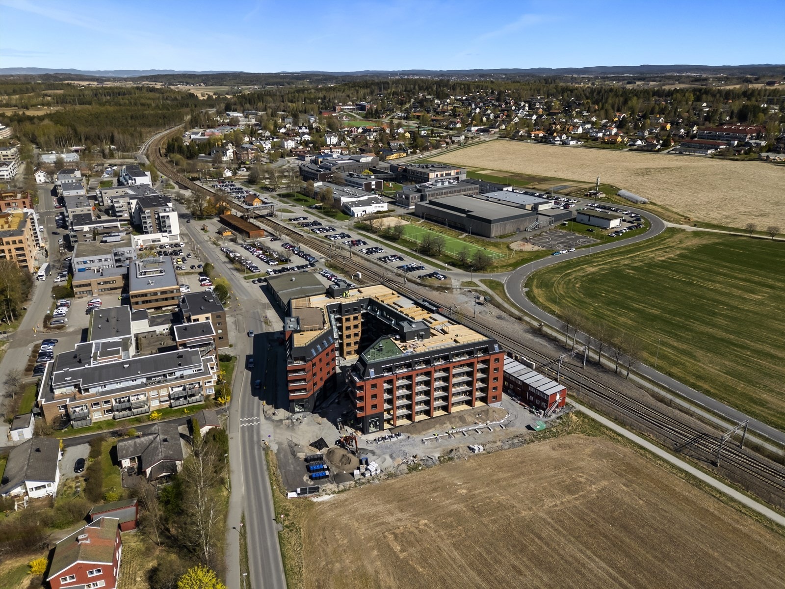 Dronefoto Galleribilde