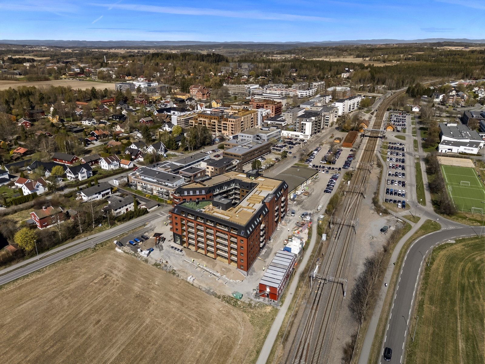 Dronefoto Galleribilde