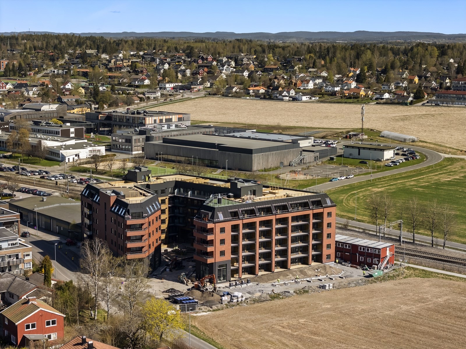 Dronefoto Galleribilde