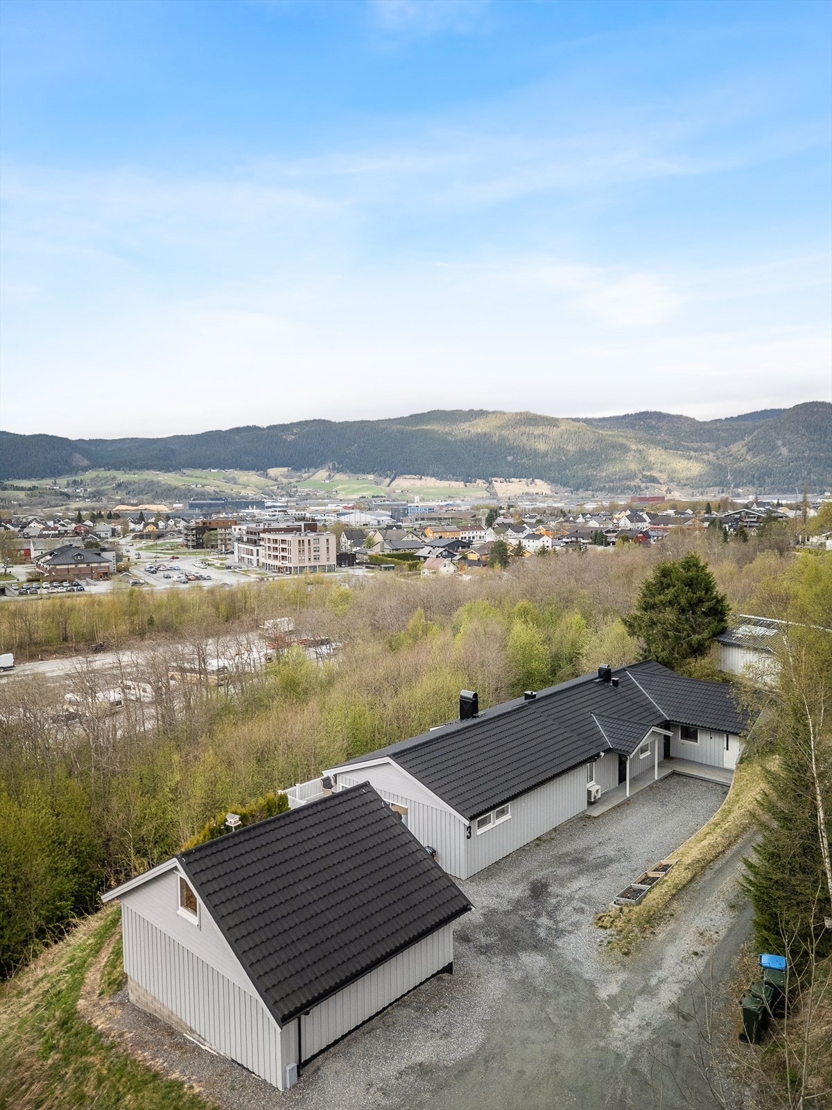 Dronefoto Galleribilde
