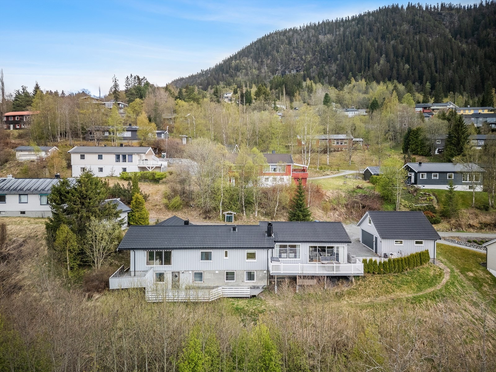 Dronefoto Galleribilde