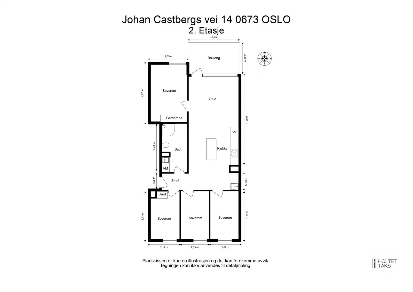 Plantegning Galleribilde