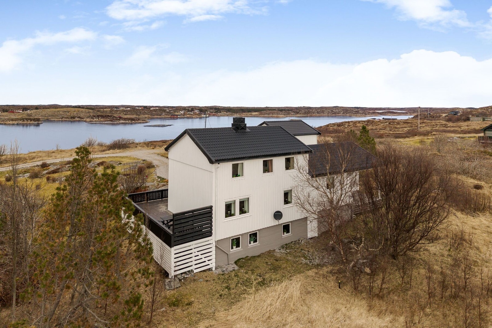 Her ligger alt til rette for late feriedager ved kysten! Galleribilde